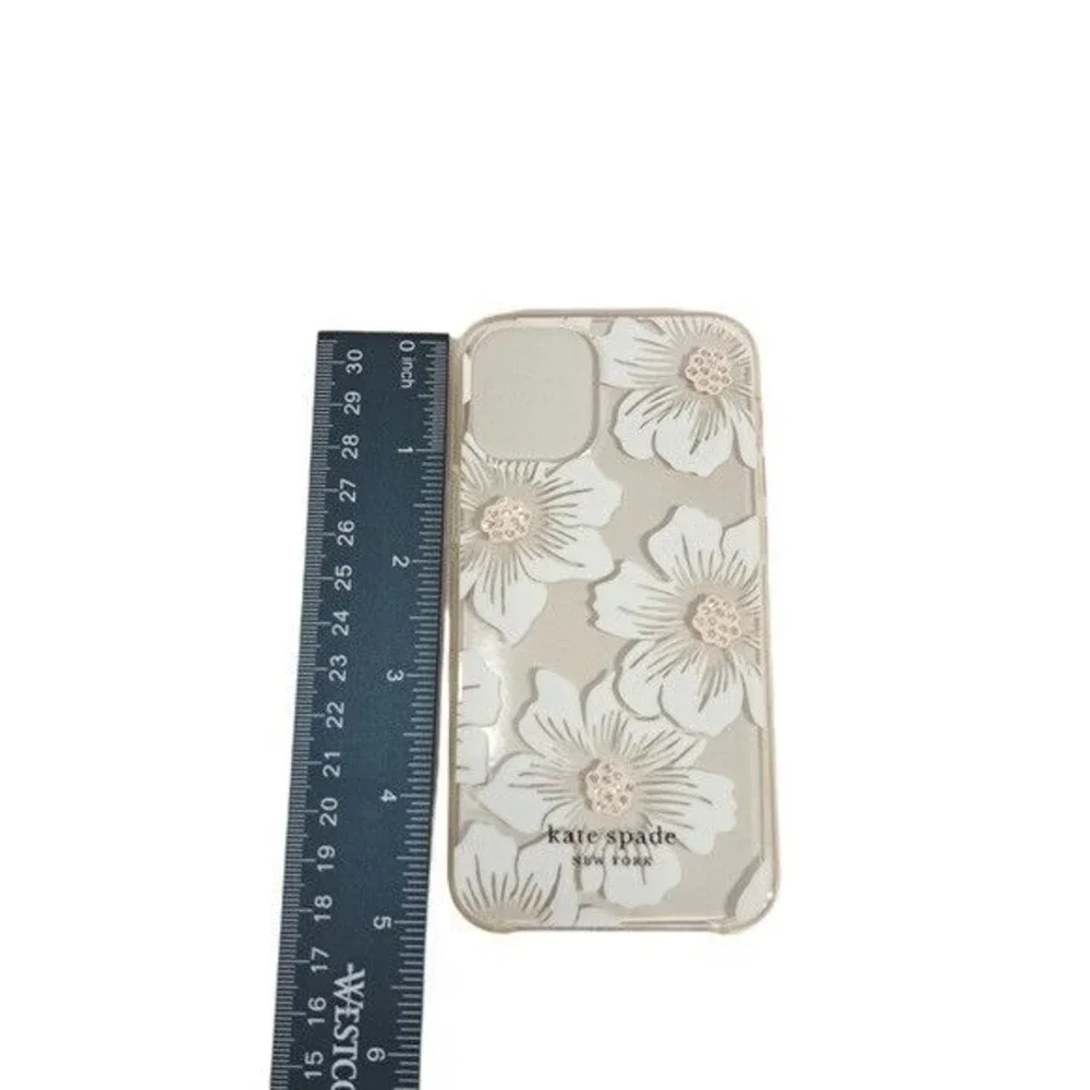 Kate Spade Women's Floral‎ Print Pink & White Phone Case i Phone 5.4